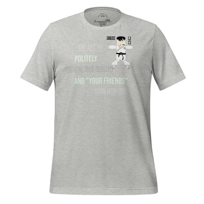 本格柔道テーマTシャツ - 楽しい格闘技グラフィックTシャツ | FunWearCode