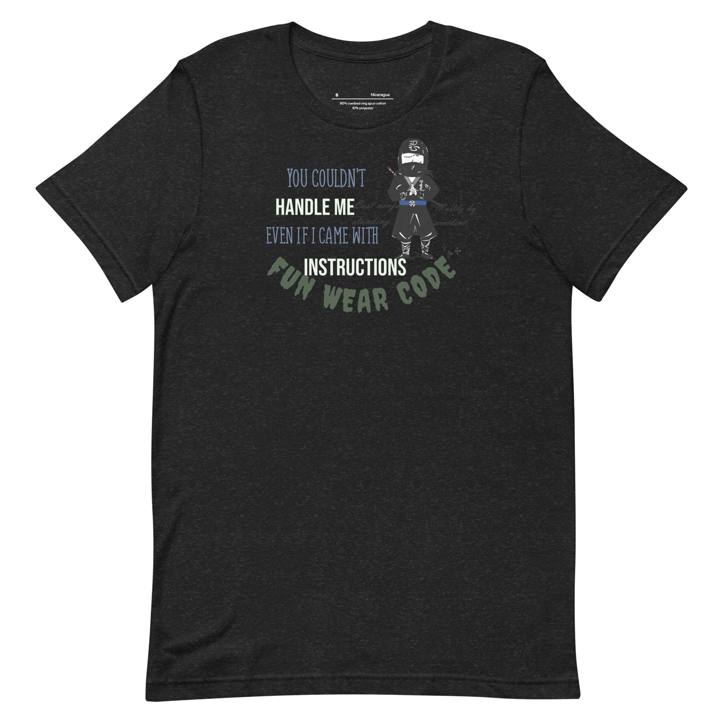 遊び心のある忍者テーマTシャツ - 日本の武術を象徴するTシャツ | FunWearCode