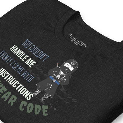 遊び心のある忍者テーマTシャツ - 日本の武術を象徴するTシャツ | FunWearCode