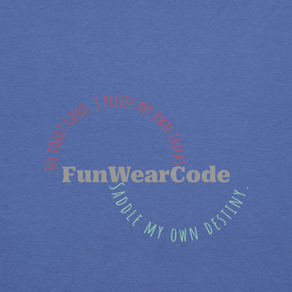 クラシックカウガールグラフィックTシャツ - 楽しいことが大好きな人のためのアメリカンスタイルTシャツ | FunWearCode