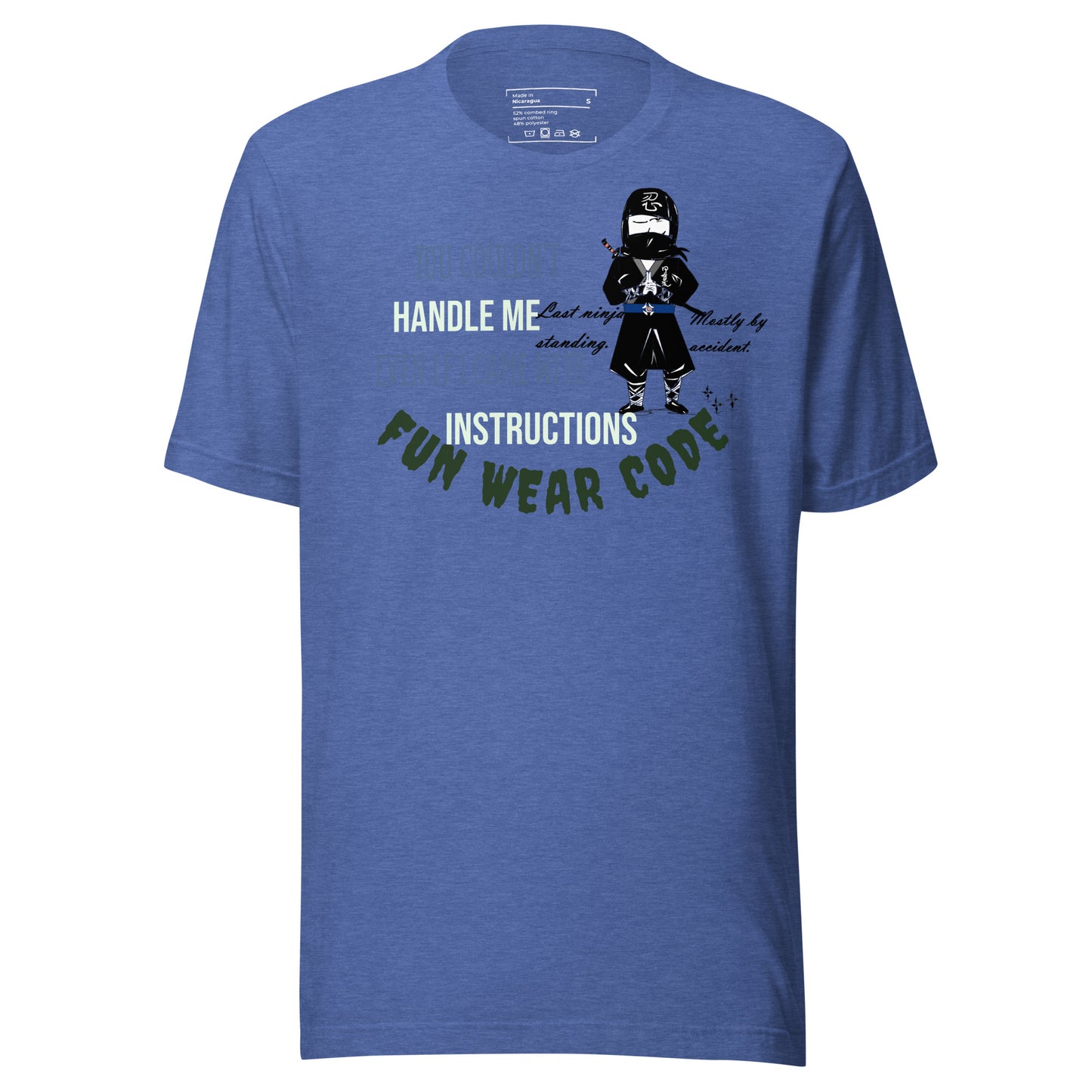 遊び心のある忍者テーマTシャツ - 日本の武術を象徴するTシャツ | FunWearCode