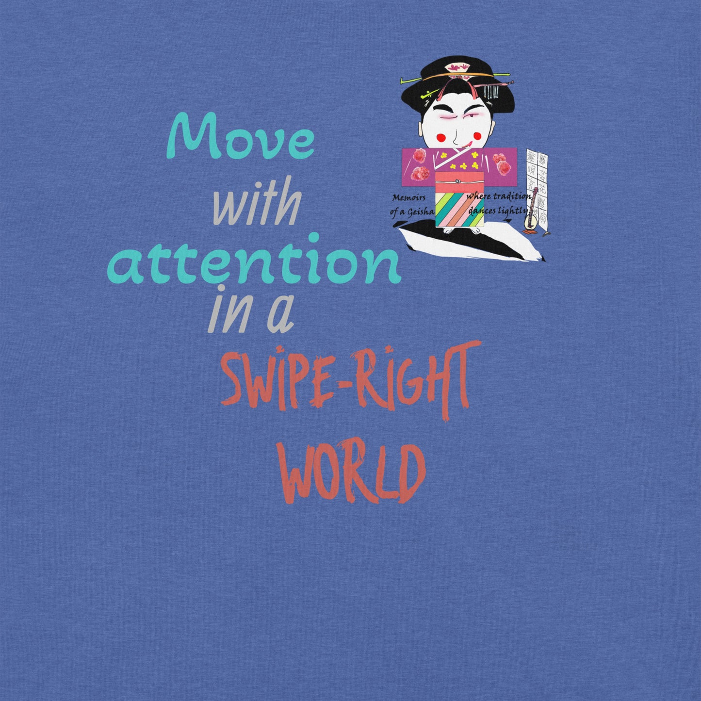 ユニセックス ファン ゲイシャ Tシャツ - ヴィンテージ ジャパニーズ アイコニック Tシャツ | FunWearCode