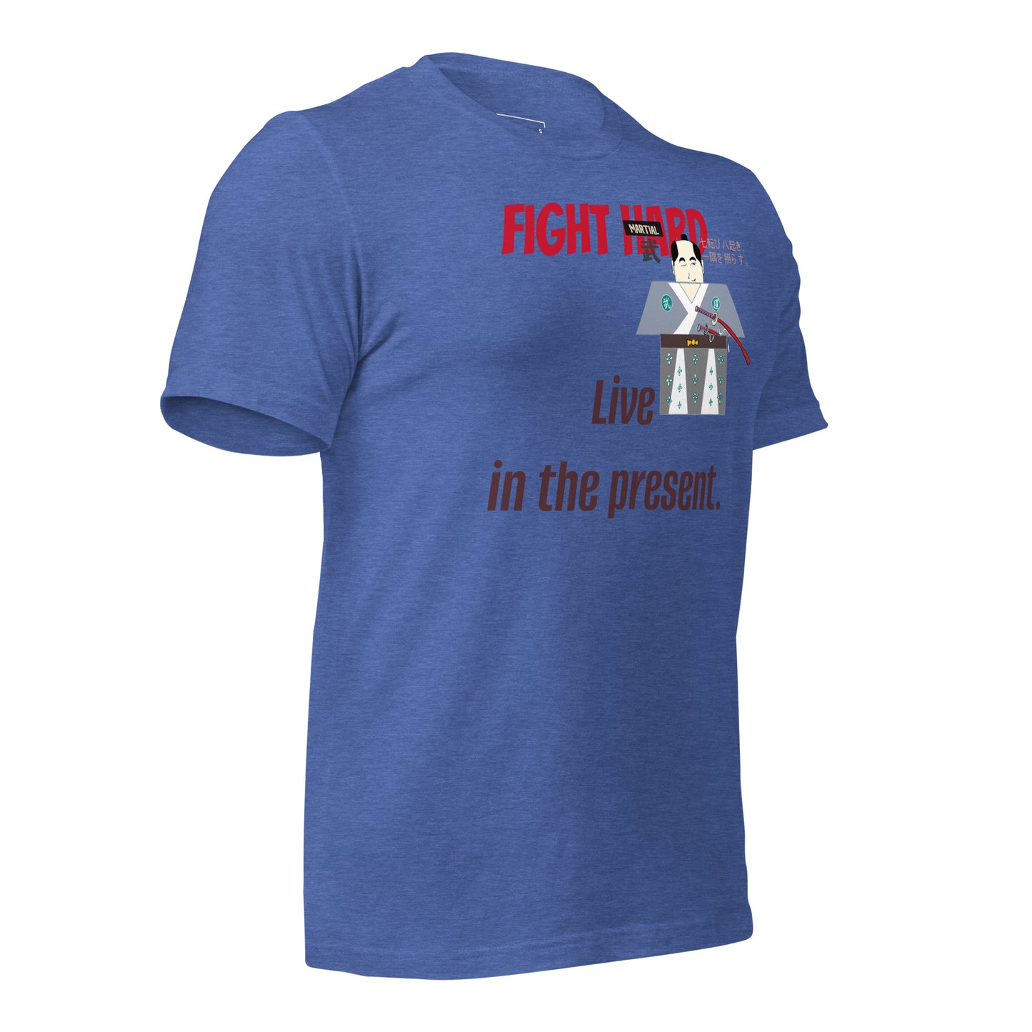 本格ユニセックス 格闘技Tシャツ - ヴィンテージスタイル サムライグラフィックTシャツ | FunWearCode