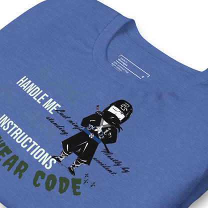 遊び心のある忍者テーマTシャツ - 日本の武術を象徴するTシャツ | FunWearCode