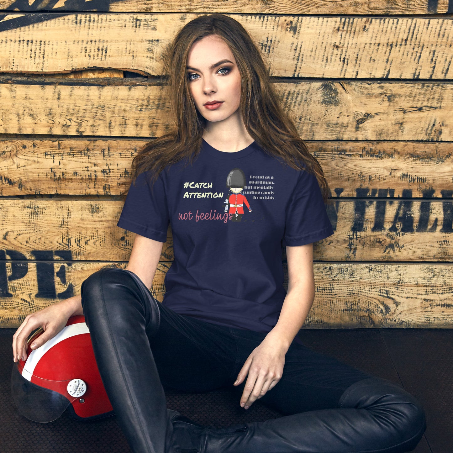 ユニセックス ガードマン Tシャツ - 遊び心あふれるクラシックな英国スタイルTシャツ | FunWearCode