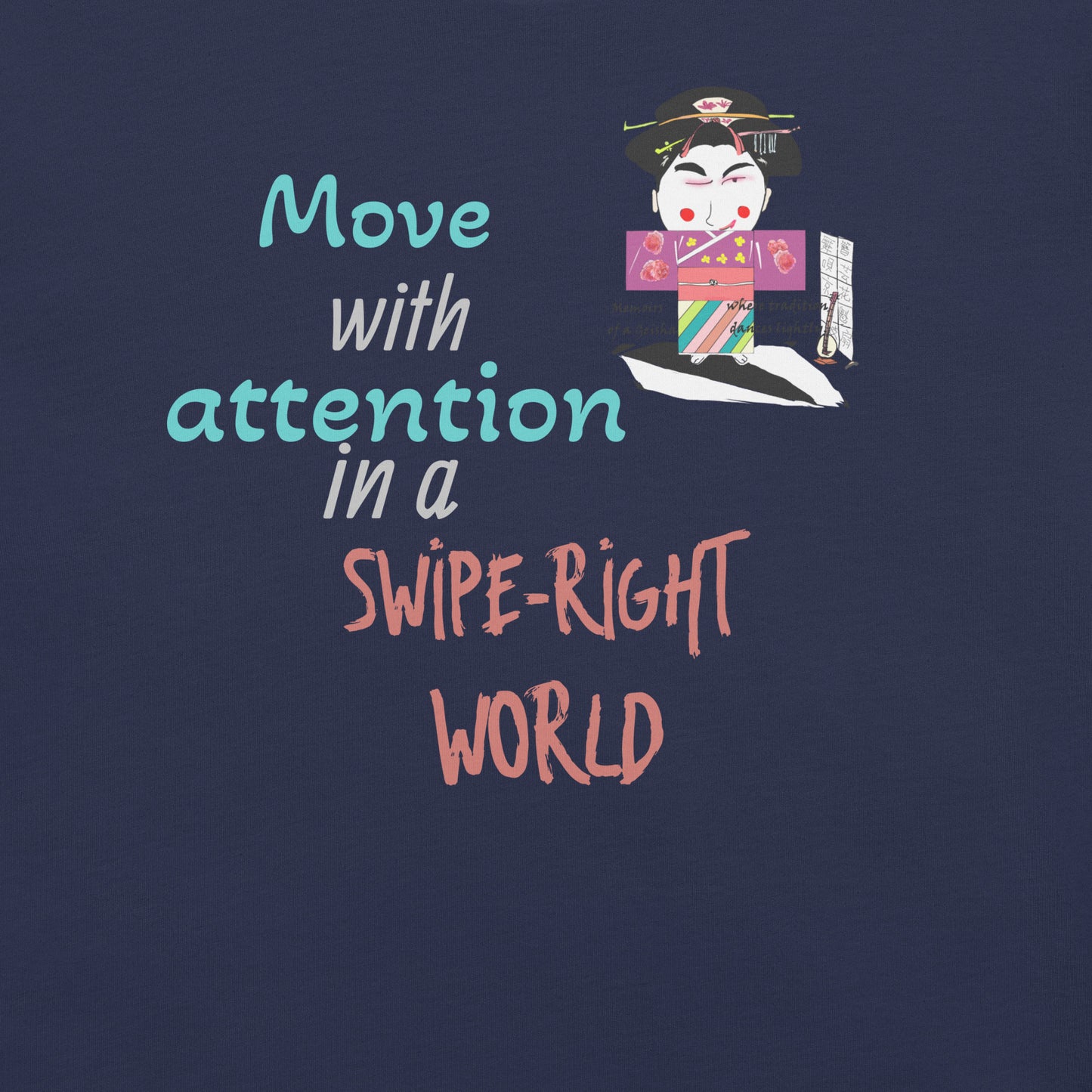 ユニセックス ファン ゲイシャ Tシャツ - ヴィンテージ ジャパニーズ アイコニック Tシャツ | FunWearCode