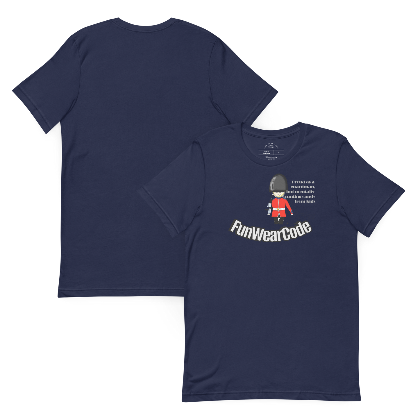 Unisex Guardsman T-shirt - Classic English Style Tee for Fun-Loving Souls | FunWearCode