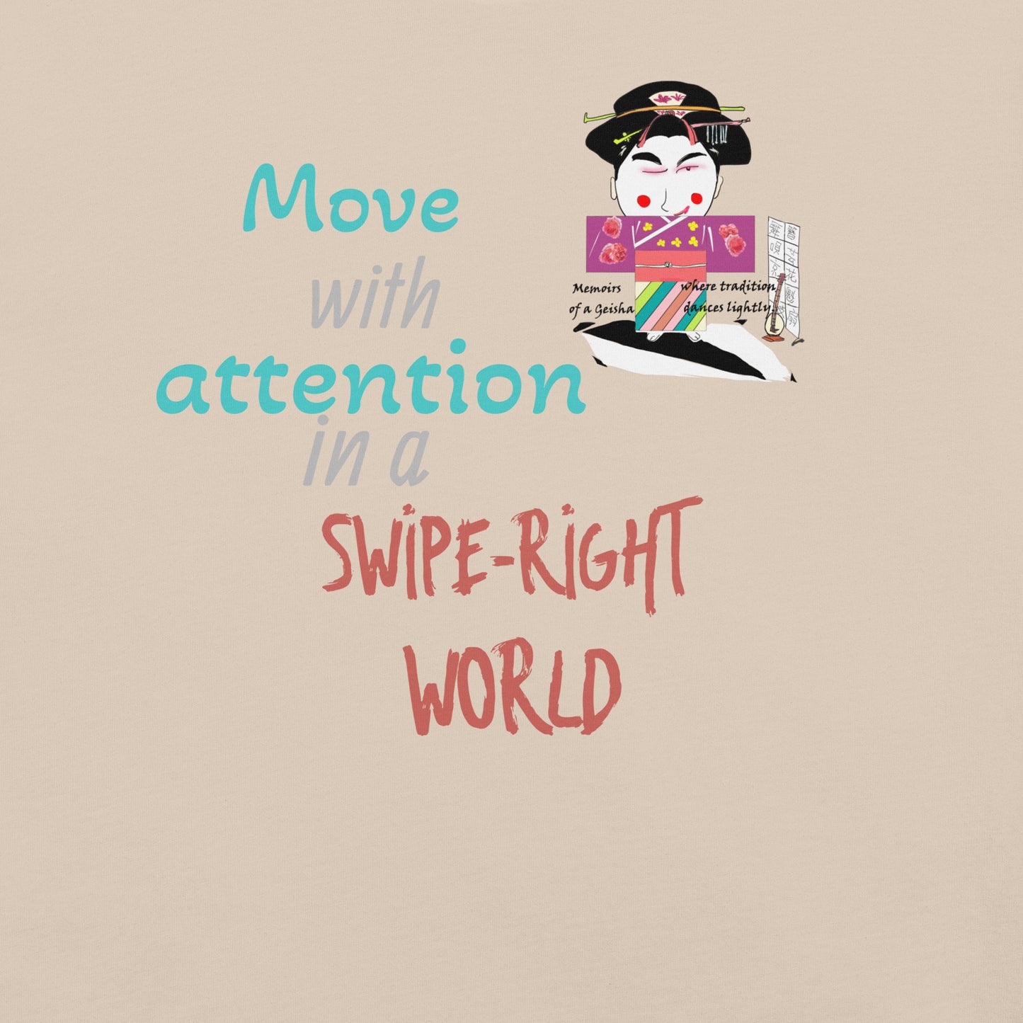 ユニセックス ファン ゲイシャ Tシャツ - ヴィンテージ ジャパニーズ アイコニック Tシャツ | FunWearCode