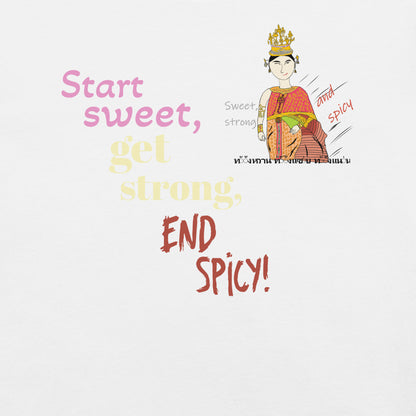 楽しいソフトスタイルTシャツ - 遊び心のあるタイ人女性のグラフィックTシャツ | FunWearCode