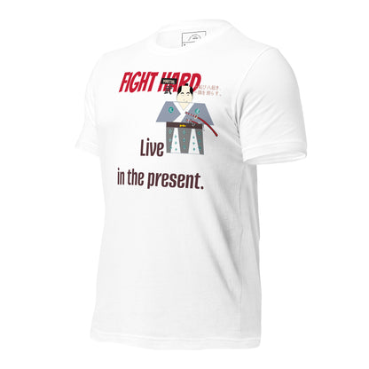 本格ユニセックス 格闘技Tシャツ - ヴィンテージスタイル サムライグラフィックTシャツ | FunWearCode