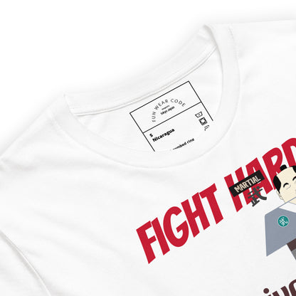 本格ユニセックス 格闘技Tシャツ - ヴィンテージスタイル サムライグラフィックTシャツ | FunWearCode