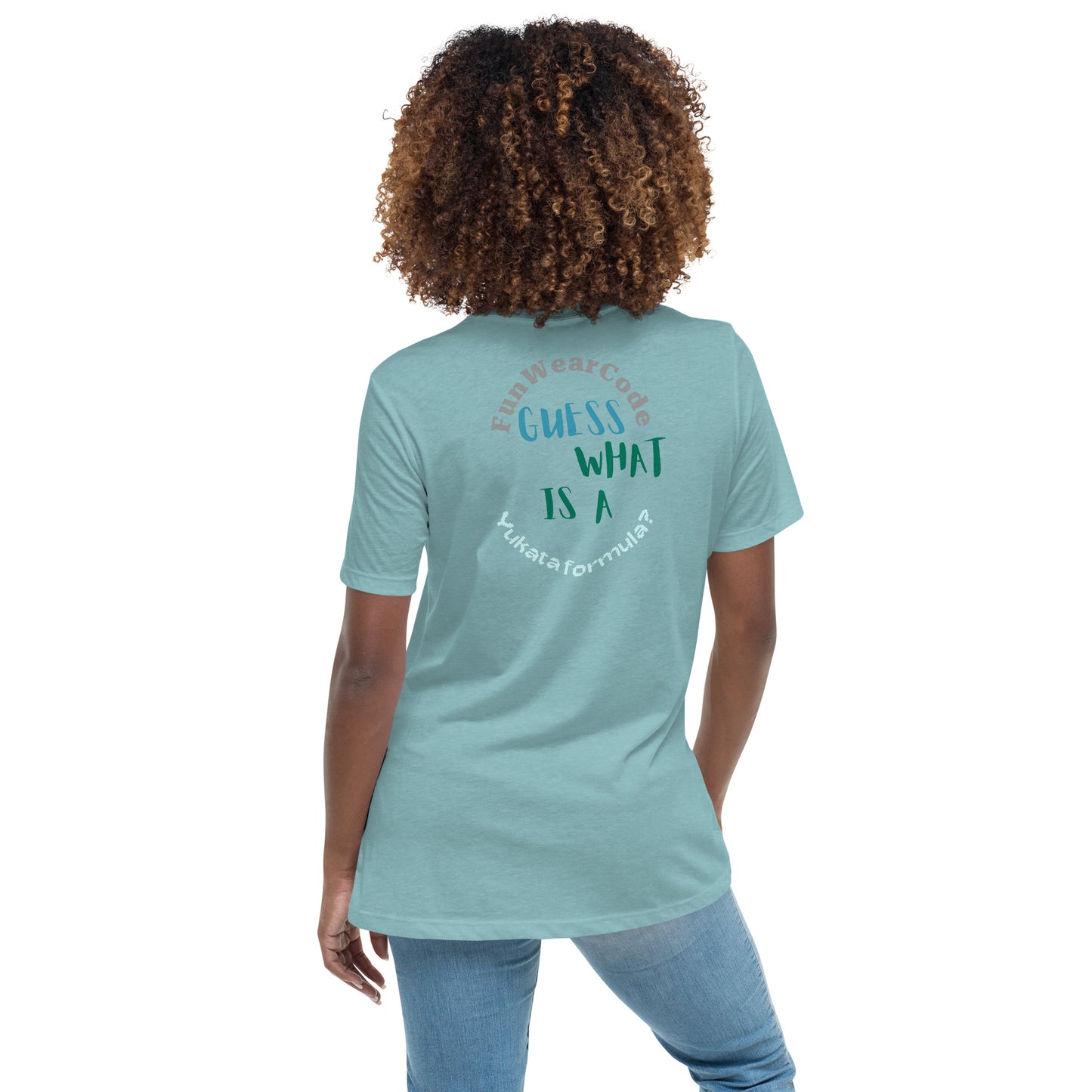レディース リラックス浴衣Tシャツ - 柔らかくスレンダーな和風Tシャツ | FunWearCode