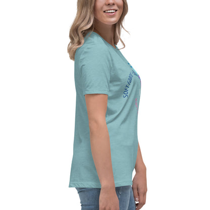 レディース リラックス浴衣Tシャツ - 柔らかくスレンダーな和風Tシャツ | FunWearCode