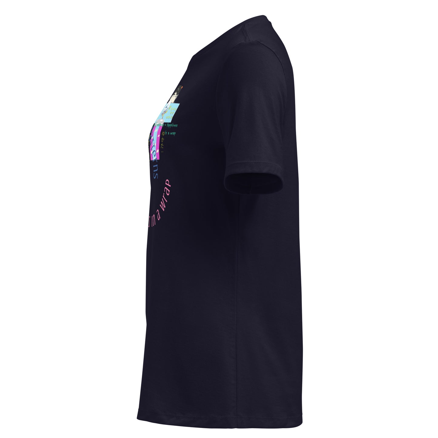 レディース リラックス浴衣Tシャツ - 柔らかくスレンダーな和風Tシャツ | FunWearCode