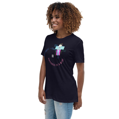 レディース リラックス浴衣Tシャツ - 柔らかくスレンダーな和風Tシャツ | FunWearCode