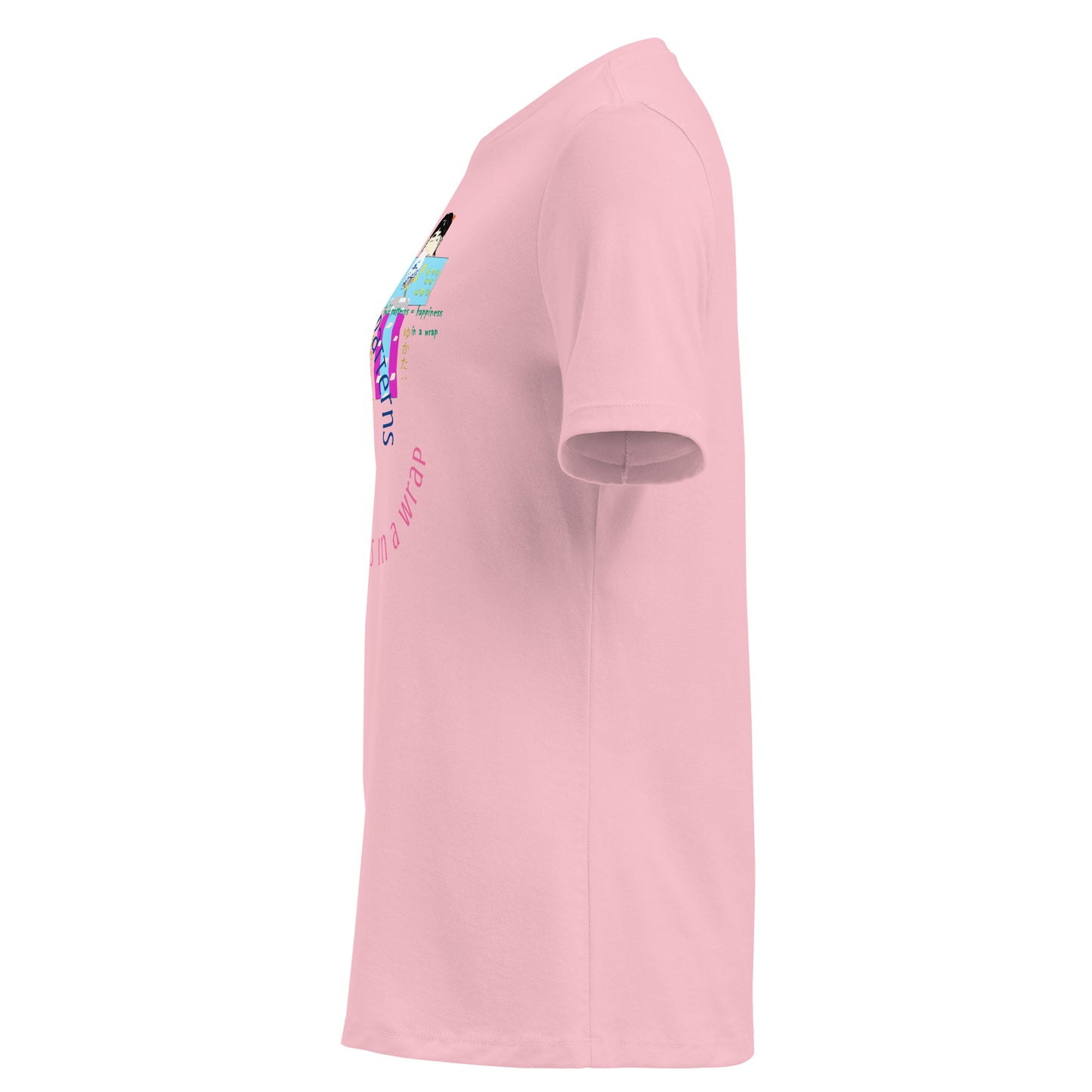 レディース リラックス浴衣Tシャツ - 柔らかくスレンダーな和風Tシャツ | FunWearCode