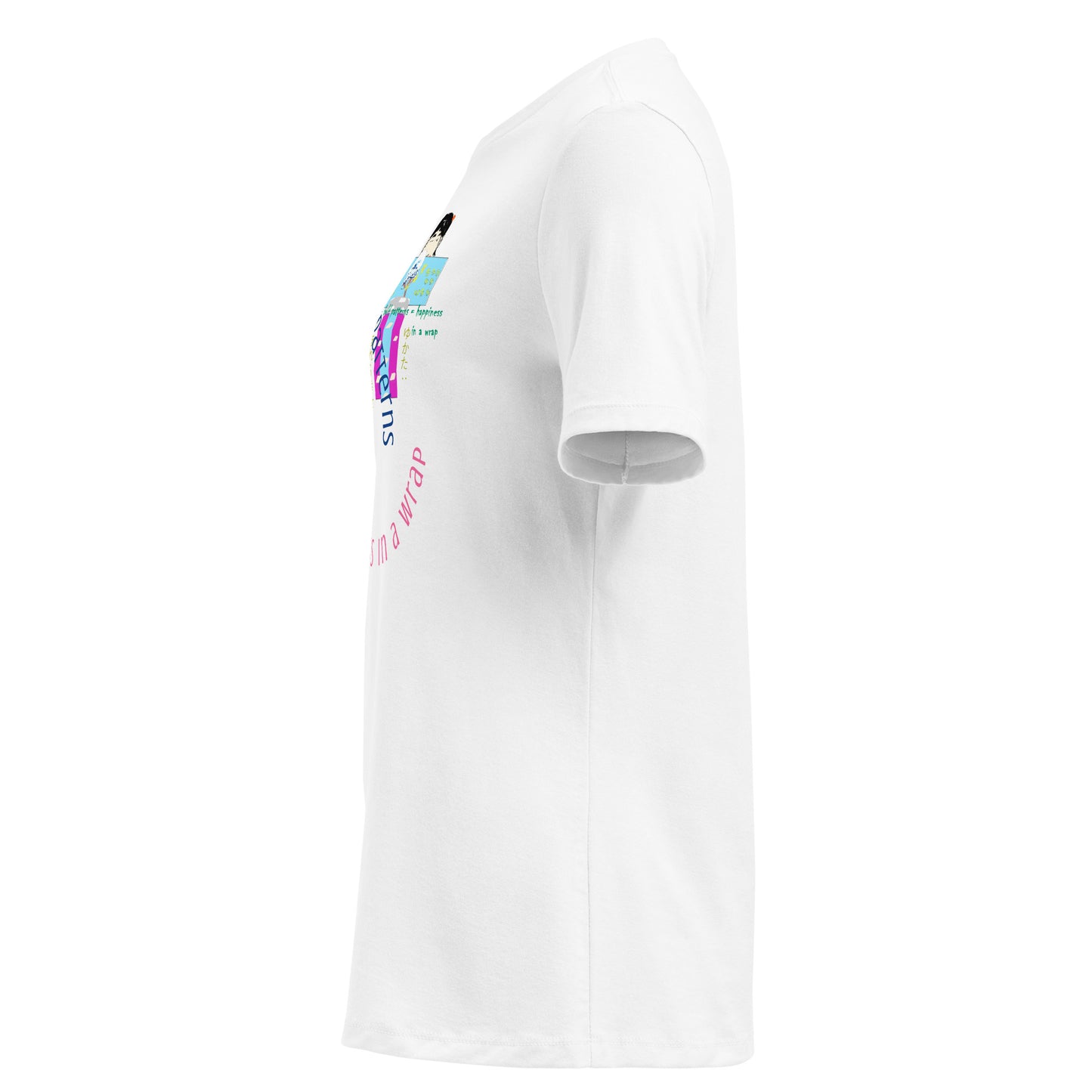 レディース リラックス浴衣Tシャツ - 柔らかくスレンダーな和風Tシャツ | FunWearCode